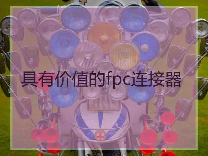 具有价值的fpc连接器